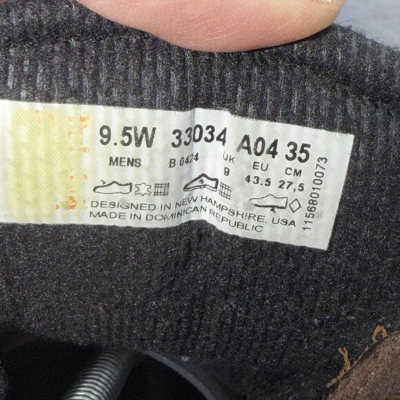 Timberland Pro 33034 24/7 Pit Boss Steel Toe Boots Brown 9.5 W Cushion Safety - Picture 9 of 12